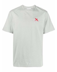 Axel Arigato Embroidered Bird Motif T Shirt