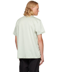 Alexander McQueen Green Embroidered T Shirt