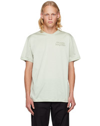 Alexander McQueen Green Embroidered T Shirt
