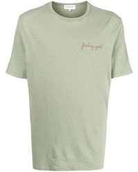 Maison Labiche Villiers Friday Yeah Embroidered T Shirt