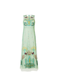 RED Valentino Embroidered Maxi Dress
