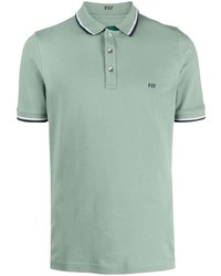 Fay Embroidered Logo Cotton Polo Shirt