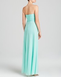 Decode 1.8 Gown Strapless Sweetheart Neck Embellished