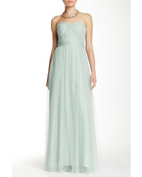 Adrianna Papell Strapless Infinity Tulle Gown