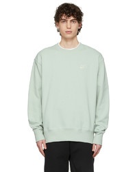 Nike Green Nsw Classic Fleece Sweatshirt