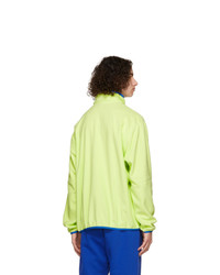 adidas Originals Yellow Polar Fleece Adventure Half Zip Sweatshirt