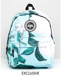 Mint Floral Backpack
