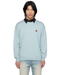Mint Floral Crew-neck Sweater