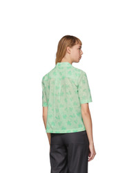 Commission Green Bowling Short Sleeve Shirt