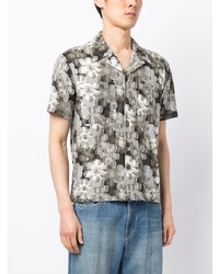 Andersson Bell Distressed Finish Floral Shirt