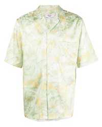 Martine Rose Floral Jacquard Short Sleeve Shirt