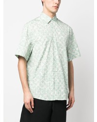 Lanvin Floral Print Cotton Shirt