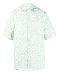 Lanvin Floral Print Cotton Shirt
