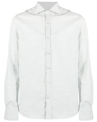 Mint Geometric Long Sleeve Shirt