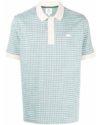 lacoste live Checked Short Sleeve Polo Shirt
