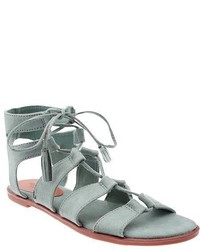 Mint Gladiator Sandals