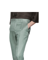 Haider Ackermann Green Athens Casual Trousers