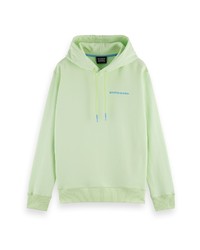 Scotch & Soda Organic Cotton Hoodie In 4638 Citrus Green At Nordstrom