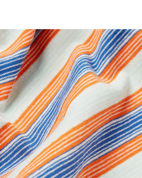 Beams Plus Striped Cotton Jersey T Shirt