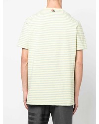 Thom Browne Striped Cotton T Shirt