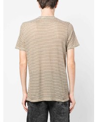 Isabel Marant Striped Short Sleeve T Shirt