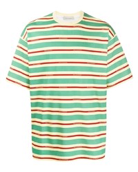 Drôle De Monsieur Vintage Striped T Shirt