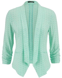 Maurices Patterned Blazer In Mint