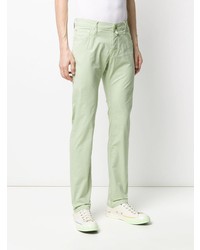 Jacob Cohen Mid Rise Faded Jeans