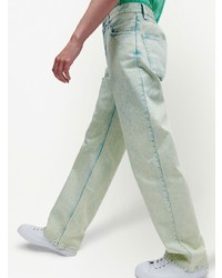 KARL LAGERFELD JEANS Relaxed Cut Recycled Cotton Jeans
