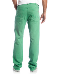 7 For All Mankind Standard Green Spruce Jeans