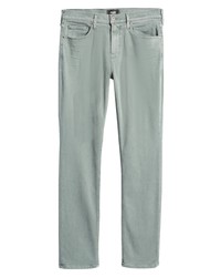Paige Transcend Federal Slim Straight Leg Jeans In Vintage Muted Emerald At Nordstrom