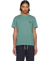 A.P.C. Green New Raymond T Shirt