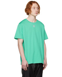 Balmain Green Reflective T Shirt