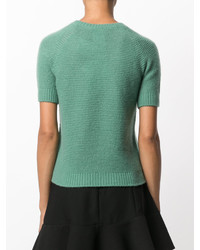 Max Mara Fitted Knitted T Shirt