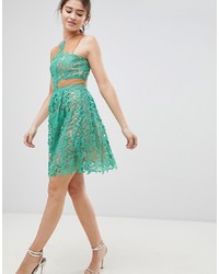 Glamorous Lace Skater Dress