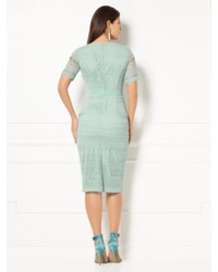 New York & Co. Eva Des Collection Julietta Lace Sheath Dress Petite