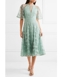 Temperley London Haze Guipure Lace And Tulle Dress