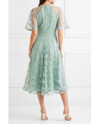 Temperley London Haze Guipure Lace And Tulle Dress