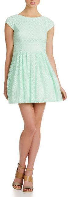 b darlin mint dress