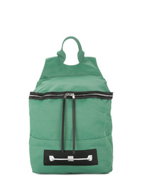 Mint Leather Backpack