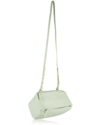 Givenchy Mini Pandora Shoulder Bag In Mint Textured Leather One Size