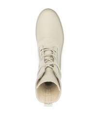 Stone Island Shadow Project Lace Up Leather Boots