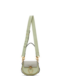 Chloé Grey And Green Small Tess Bag