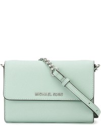 michael kors mint green purse