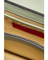 Valentino The Rockstud Mini Leather Shoulder Bag Mint