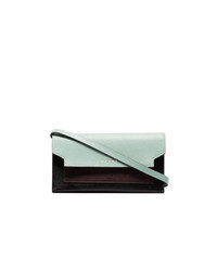 Mint Leather Fanny Pack