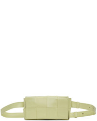 Mint Leather Fanny Pack