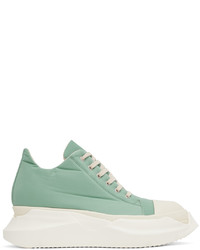 Rick Owens DRKSHDW Blue Abstract Sneakers