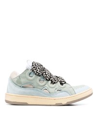 Lanvin Curb Lace Up Chunky Sneakers