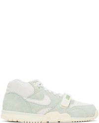 Nike Green White Air Trainer 1 Sneakers